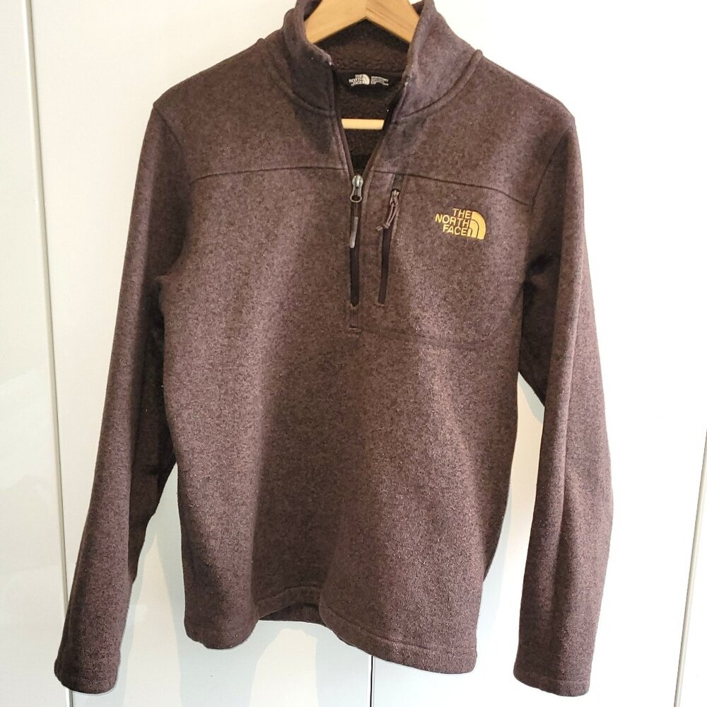 The North Face Men's 1/4-Zip Fleece Pullover Size S